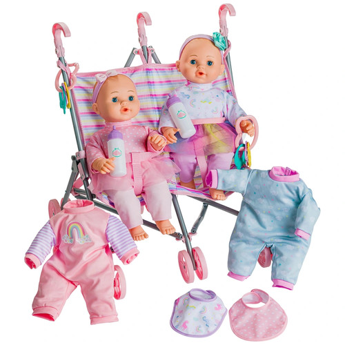 40cm twin doll - and,