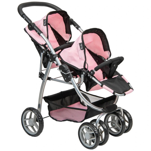Silver cross dolls pram - cross, twin