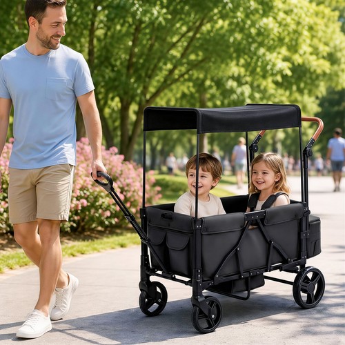 Twin baby double stroller - twin,
