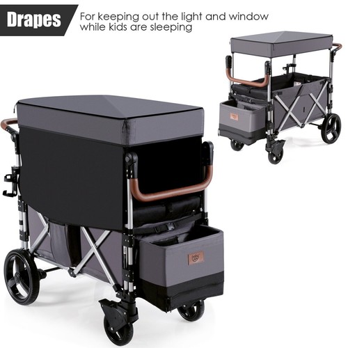 Twin baby double stroller - baby,