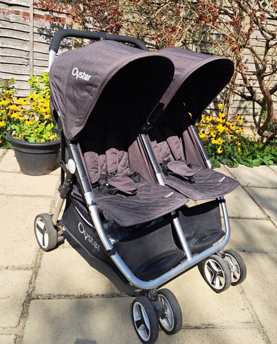 Oyster twin double - oyster, stroller