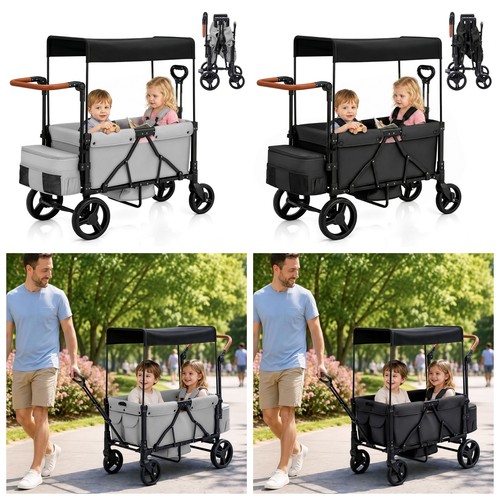 Twin baby double stroller - double,