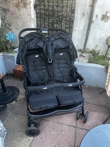 Double pram joie - double,