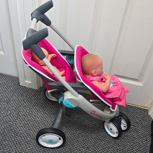 Quinny twin doll pushchair - quinny,