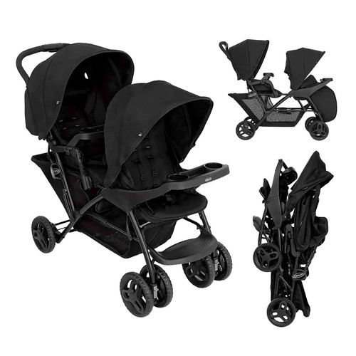 Double tandem pushchair - double,