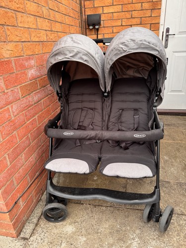 Twin baby double stroller used - twin,