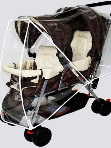 Twin stroller rain cover - stroller,