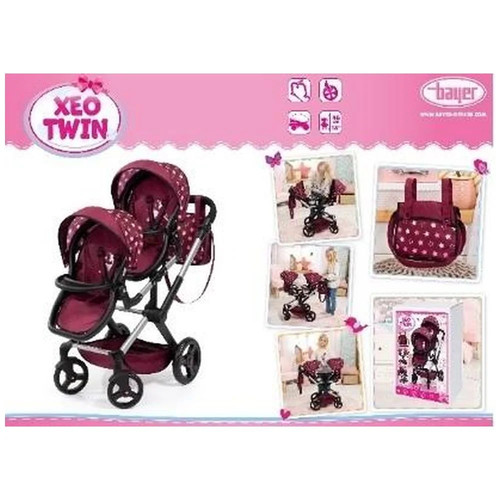 Xeo twin doll stroller - doll, stroller-1