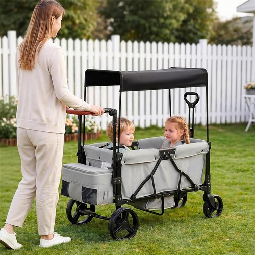 Twin baby double stroller - twin,